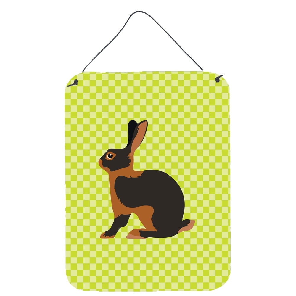 Picture of Carolines Treasures BB7789DS1216 Tan Rabbit Green Wall or Door Hanging Prints
