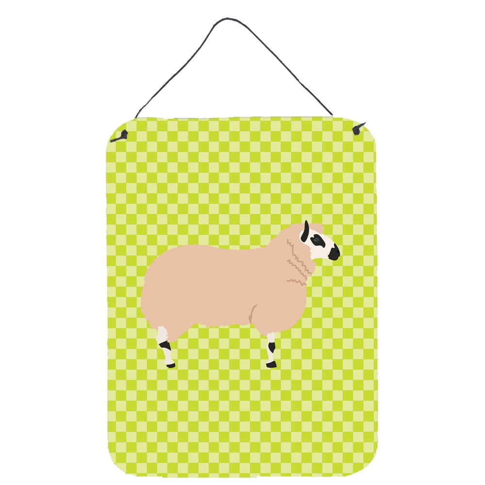 BB7805DS1216 Kerry Hill Sheep Green Wall or Door Hanging Prints