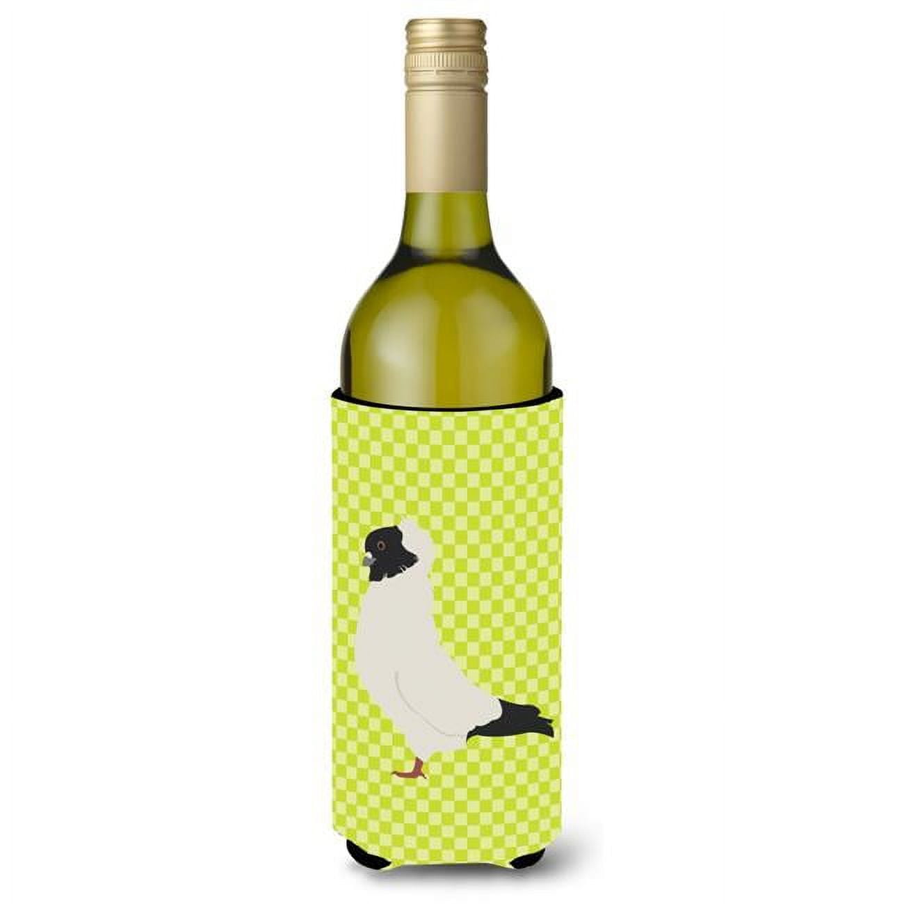 Picture of Carolines Treasures BB7778LITERK Nun Pigeon Green Wine Bottle Beverge Insulator Hugger