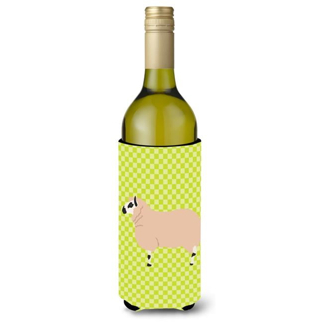 Picture of Carolines Treasures BB7805LITERK Kerry Hill Sheep Green Wine Bottle Beverge Insulator Hugger