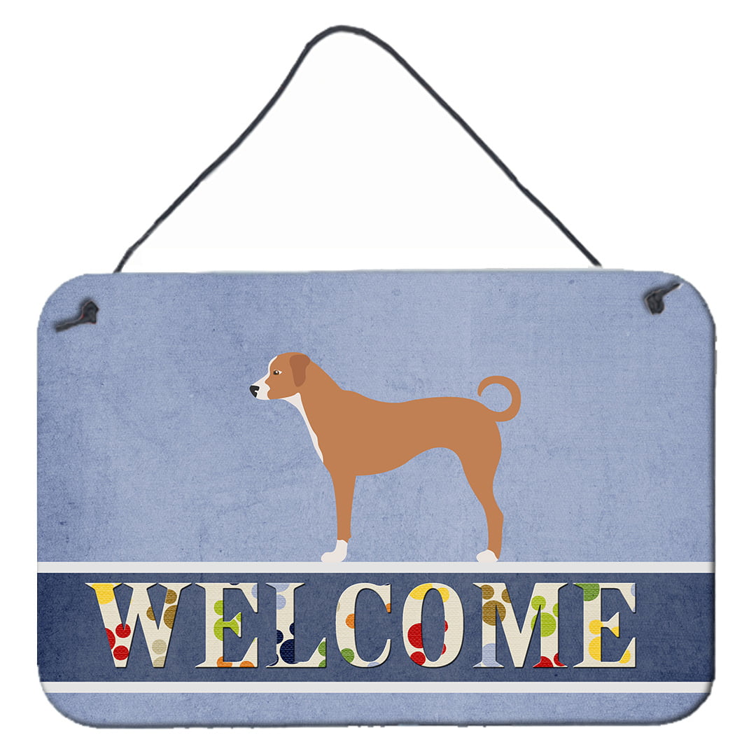 BB8290DS812 Australian Pinscher Welcome Wall or Door Hanging Prints