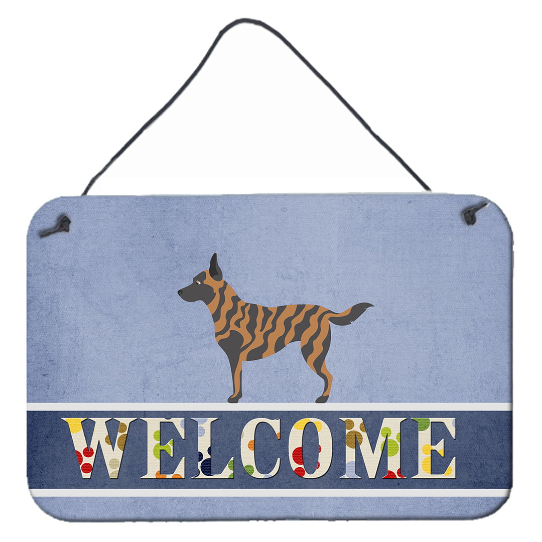 BB8300DS812 Dutch Shepherd Welcome Wall or Door Hanging Prints