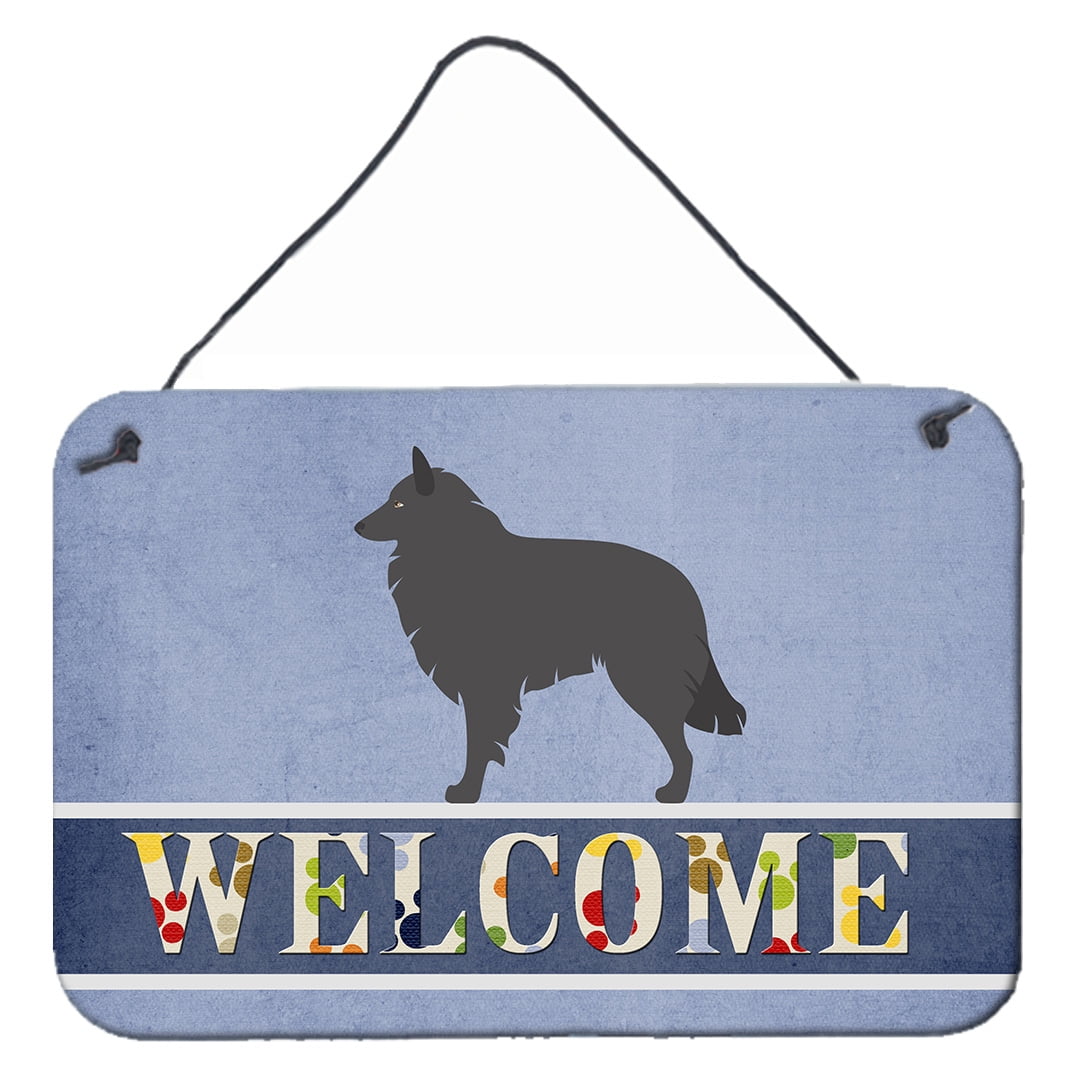 BB8301DS812 Groenendael Belgian Shepherd Wall or Door Hanging Prints