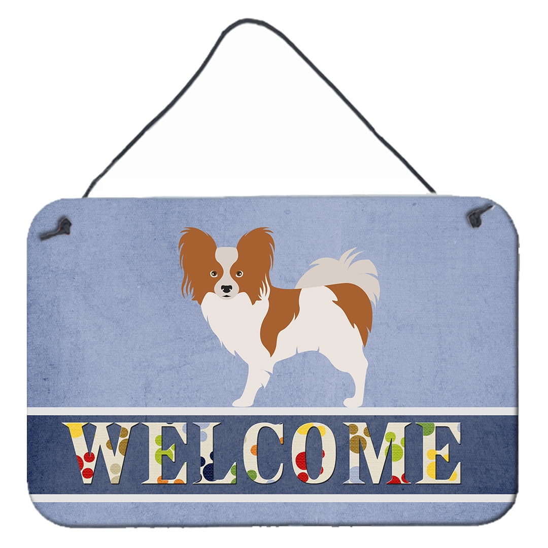 Papillon Welcome Wall or Door Hanging Prints
