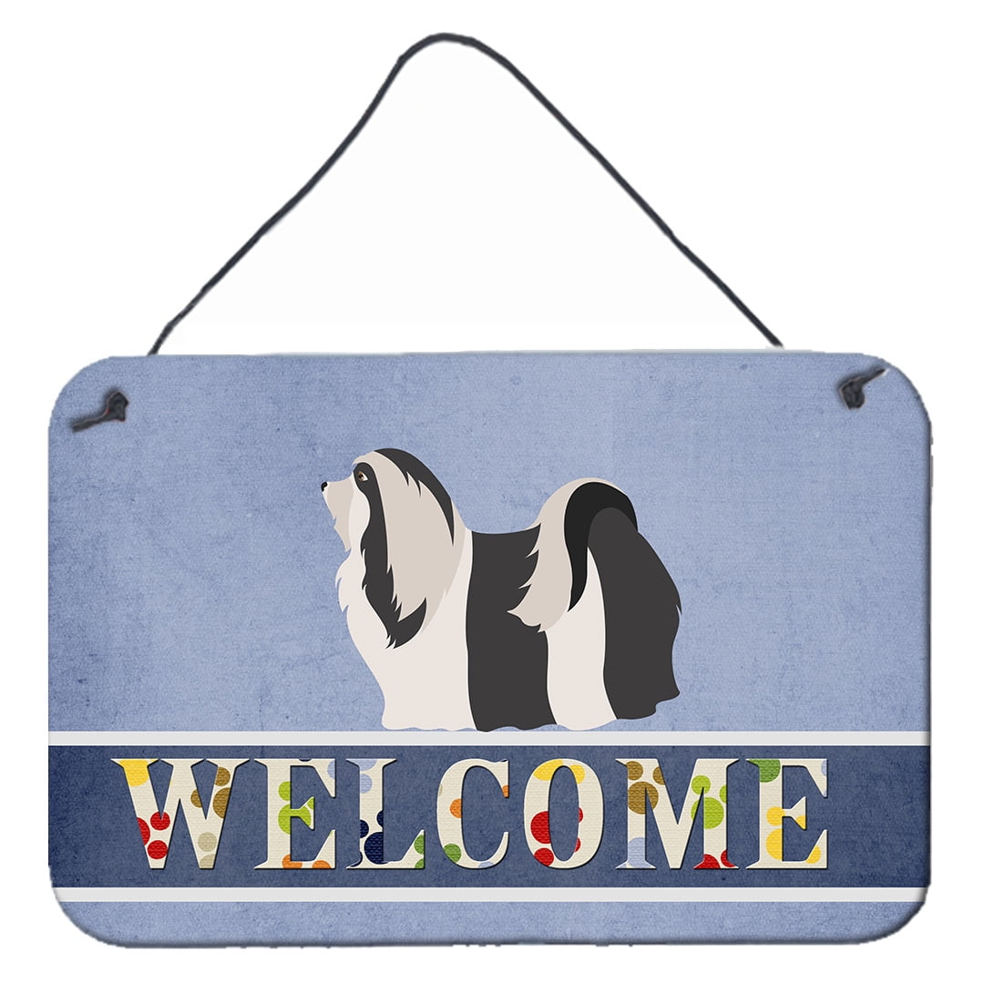 Havanese Welcome Wall or Door Hanging Prints