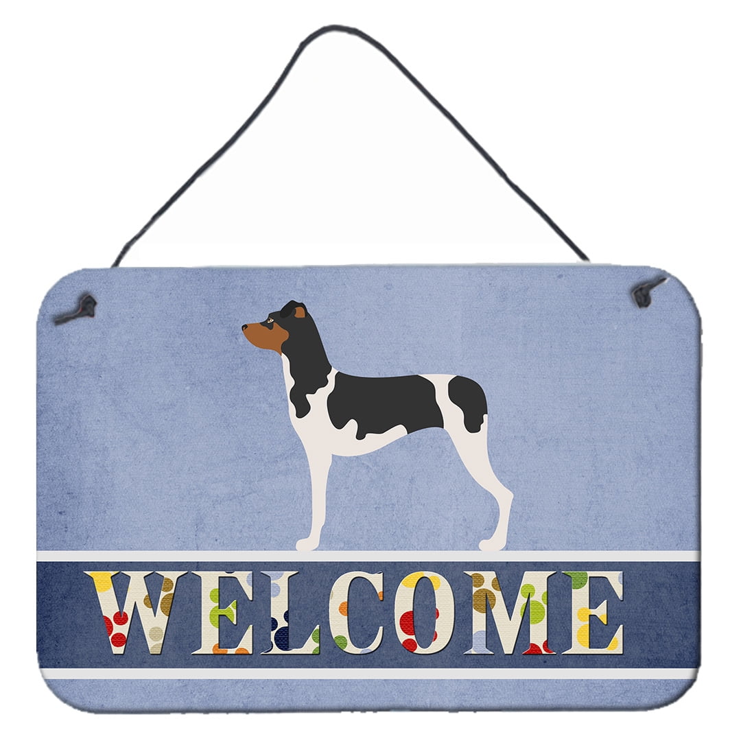 Brazilian Terrier Welcome Wall or Door Hanging Prints