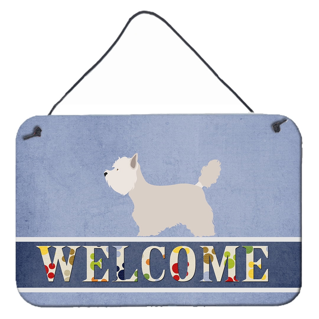 Westie Welcome Wall or Door Hanging Prints