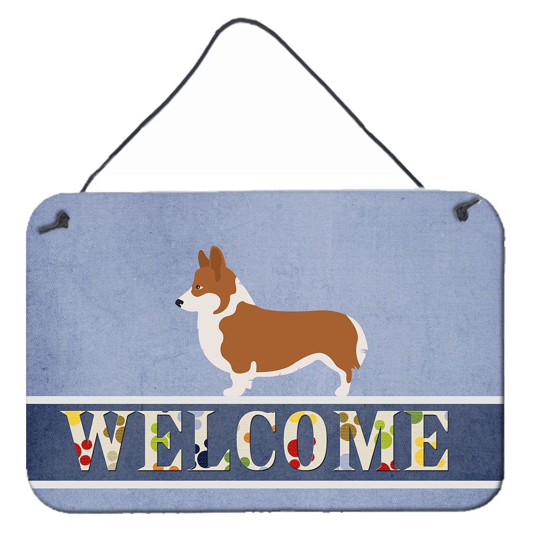 Pembroke Welsh Corgi Welcome Wall or Door Hanging Prints