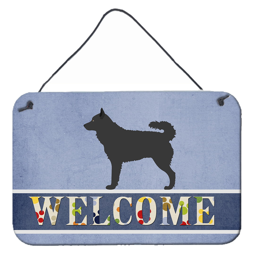 Mudi Welcome Wall or Door Hanging Prints 8 x 12 in.