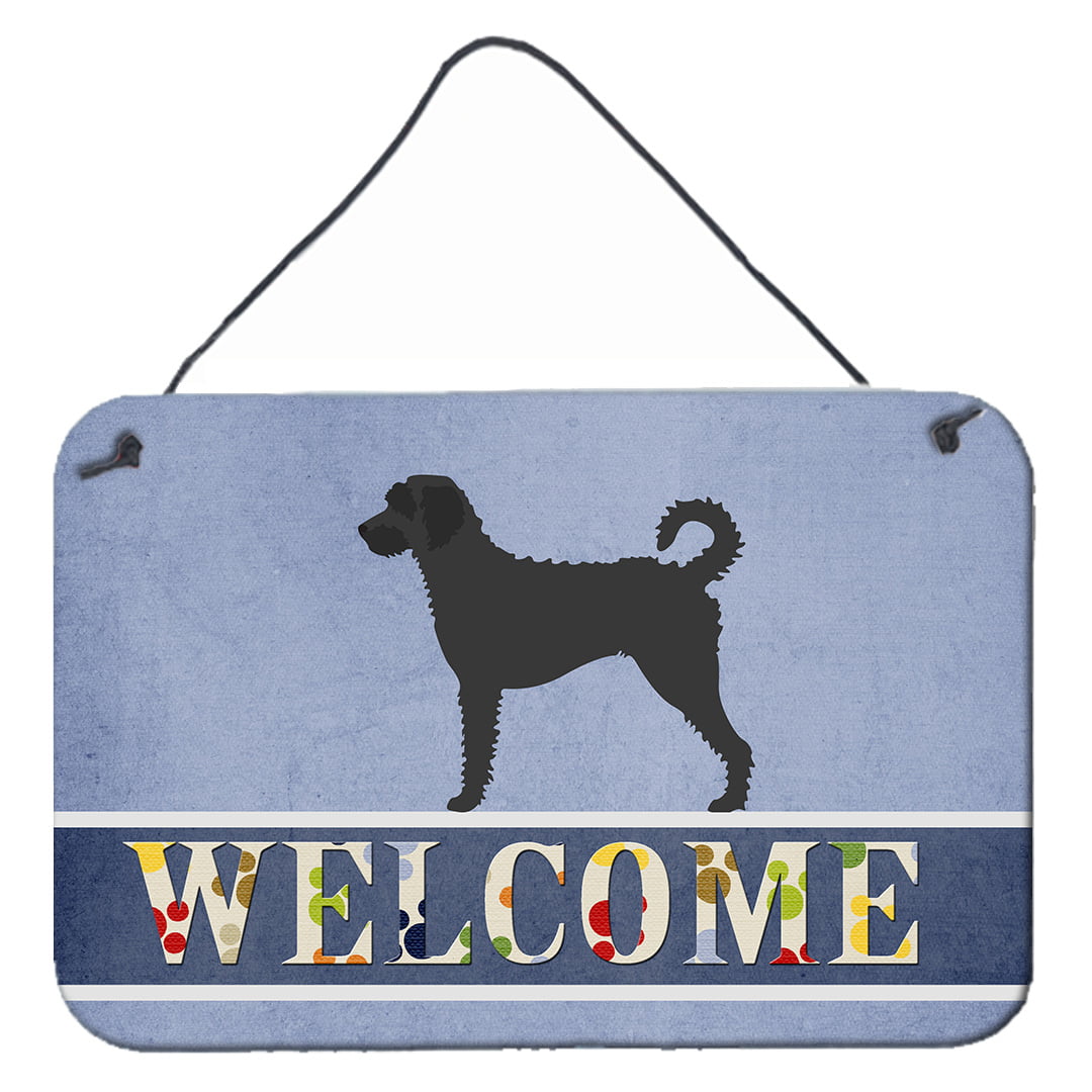 BB8337DS812 Labradoodle Welcome Wall or Door Hanging Prints