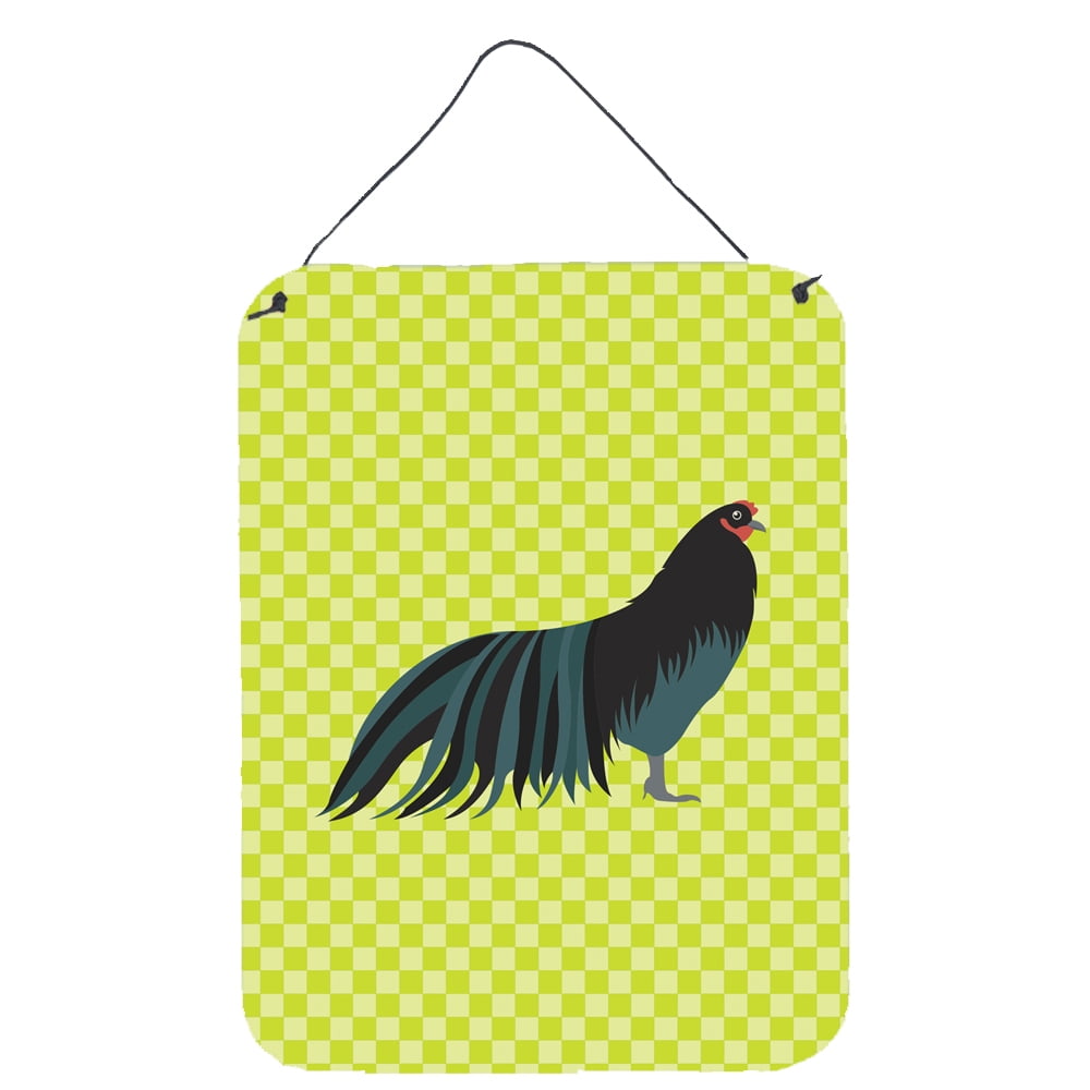 BB7659DS1216 Sumatra Chicken Green Wall or Door Hanging Prints