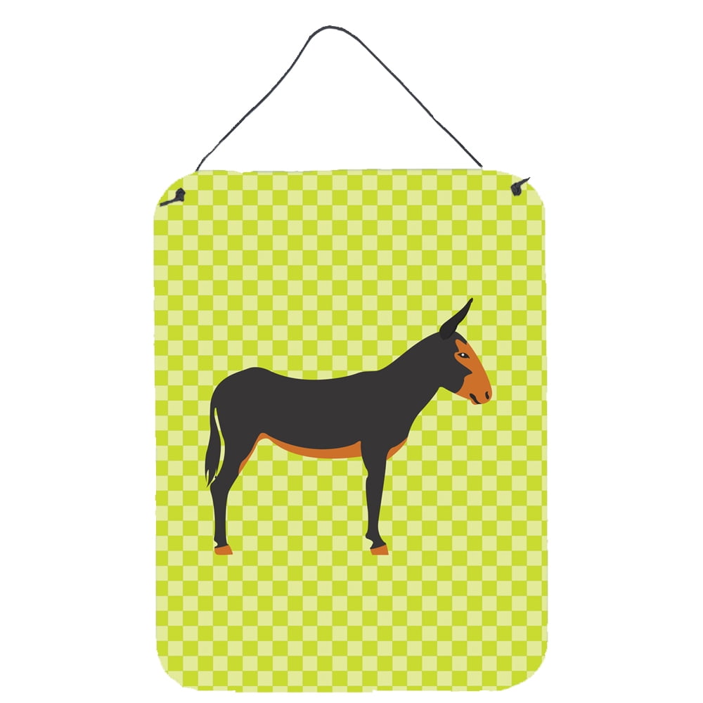 Catalan Donkey Green Wall or Door Hanging Prints