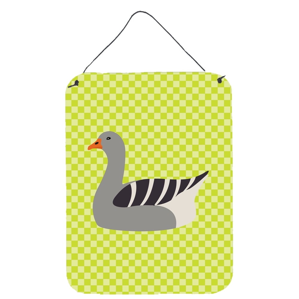 BB7719DS1216 Pilgrim Goose Green Wall or Door Hanging Prints