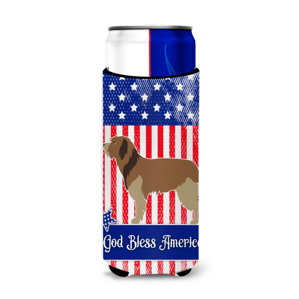Catalan Sheepdog American Michelob Ultra Hugger for Slim Cans