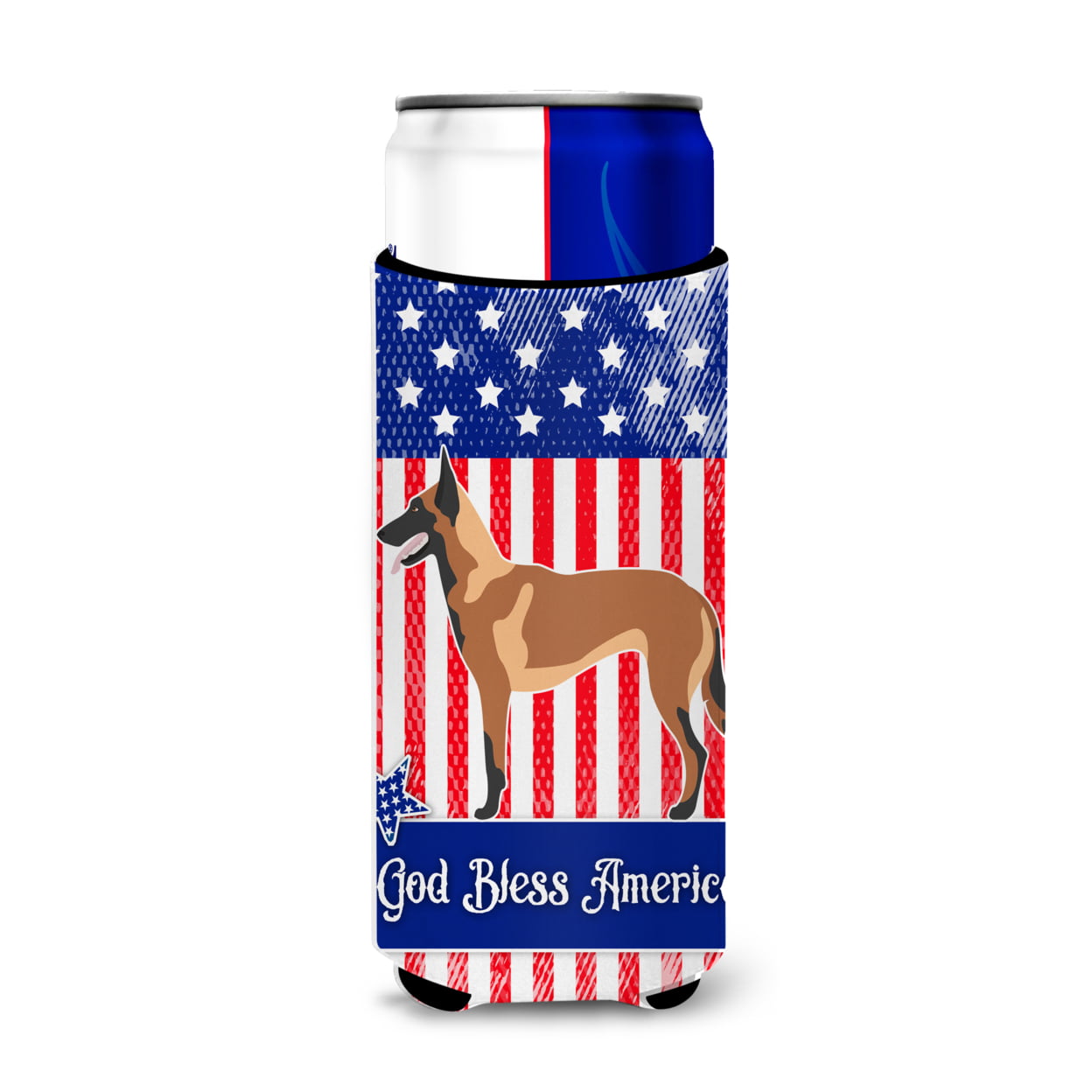 Malinois Belgian Shepherd American Michelob Ultra Hugger for Slim Cans