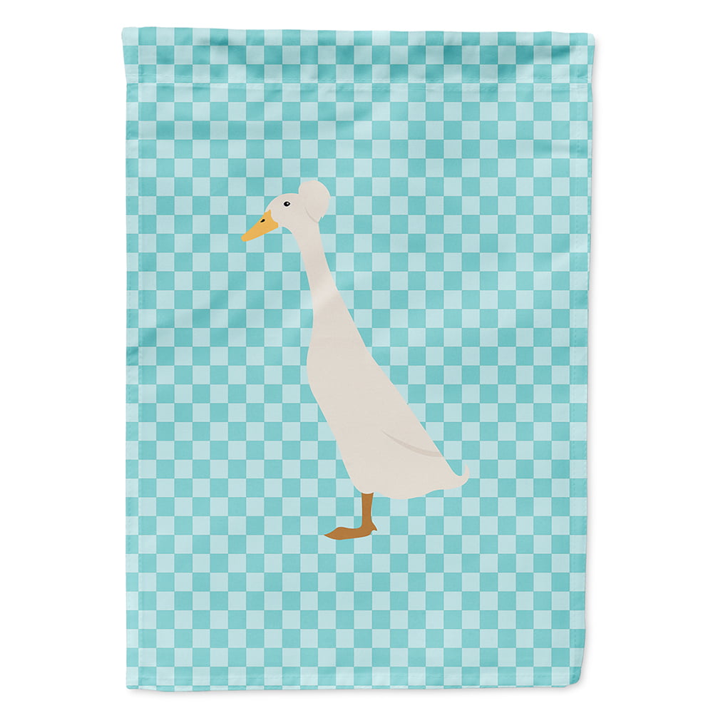Bali Duck Blue Check Flag Canvas House
