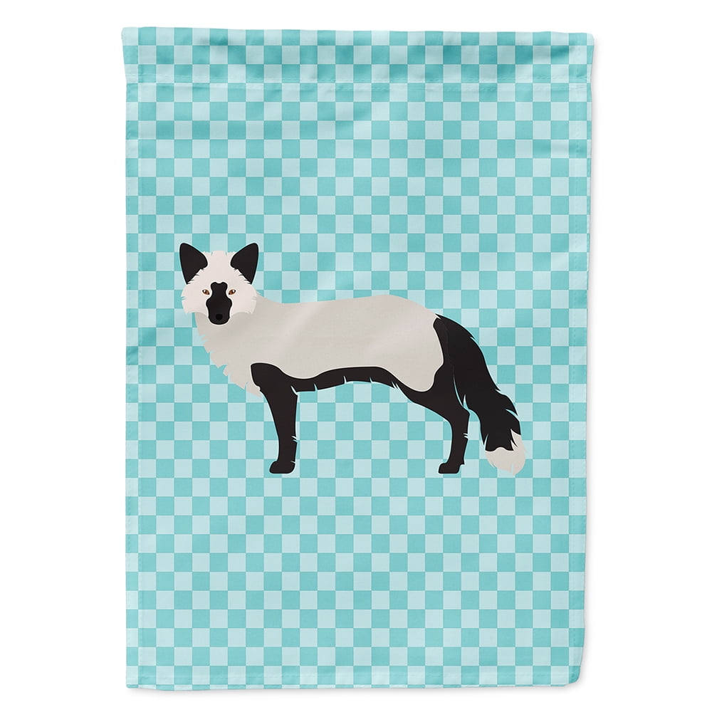 BB8045CHF Silver Fox Blue Check Flag Canvas House