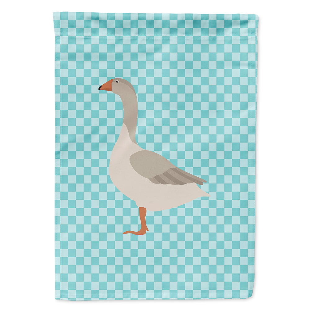 Steinbacher Goose Blue Check Flag Canvas House