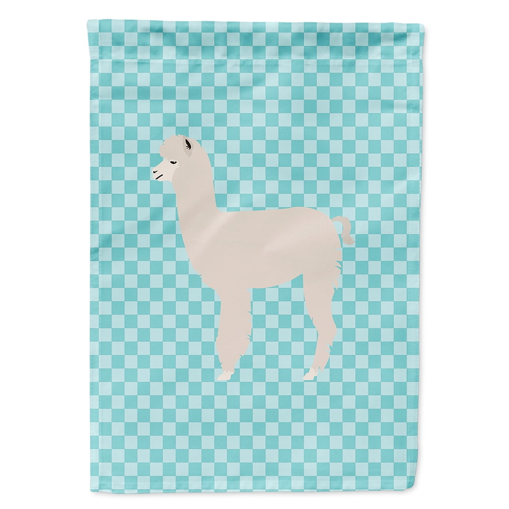 BB8093CHF Alpaca Blue Check Flag Canvas House