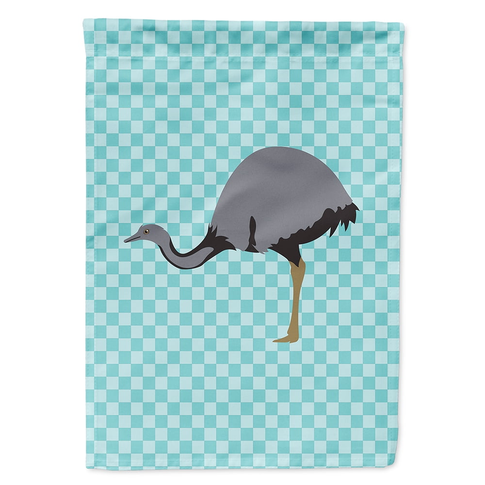 BB8097CHF Rhea Blue Check Flag Canvas House