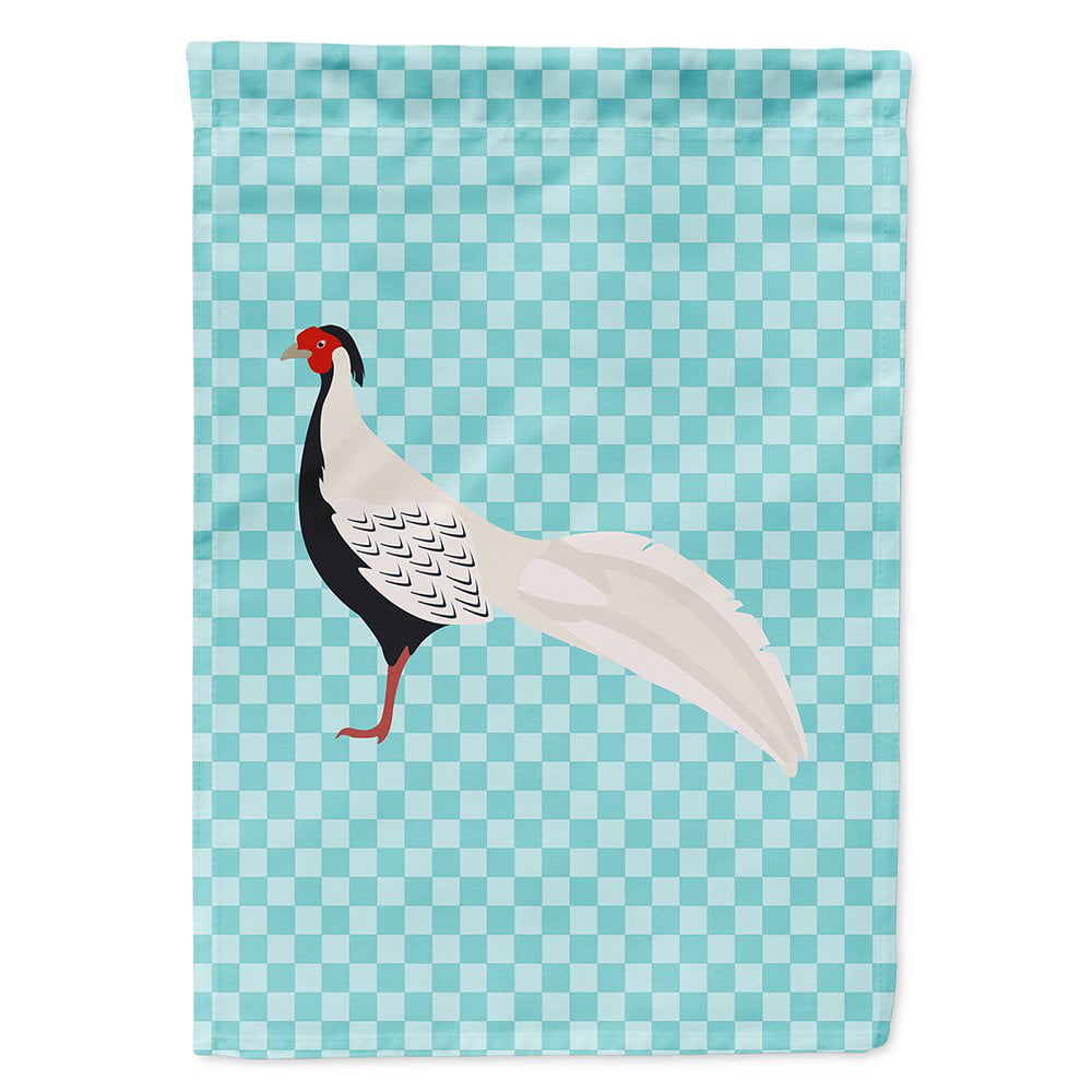BB8103CHF Silver Pheasant Blue Check Flag Canvas House