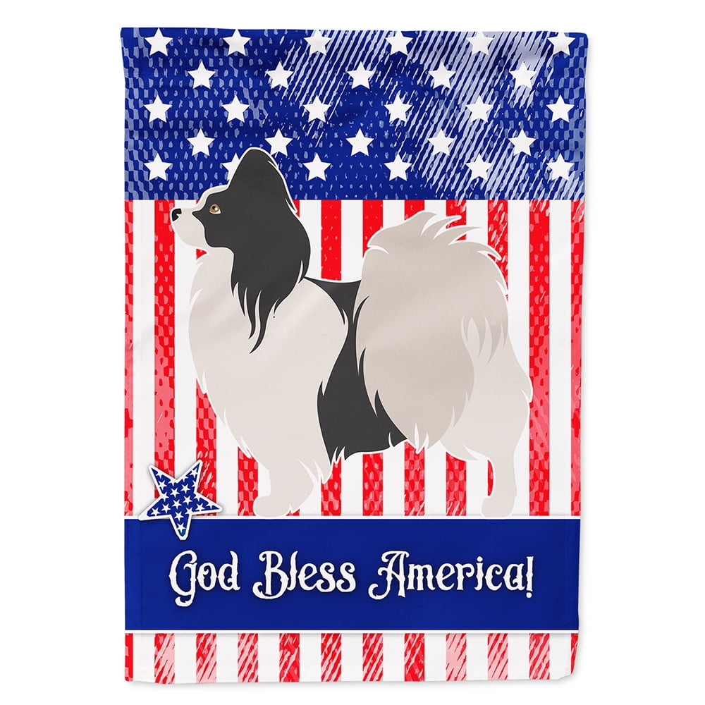 Papillon American Canvas House Flag - Multicolor