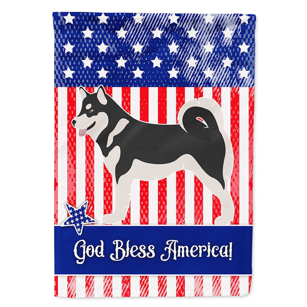 BB8405CHF Alaskan Malamute American Canvas House Flag