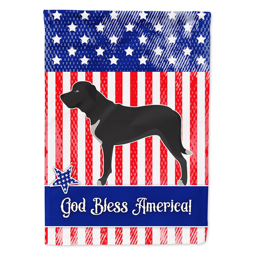 Broholmer Danish Mastiff American Canvas House Flag - Multicolor