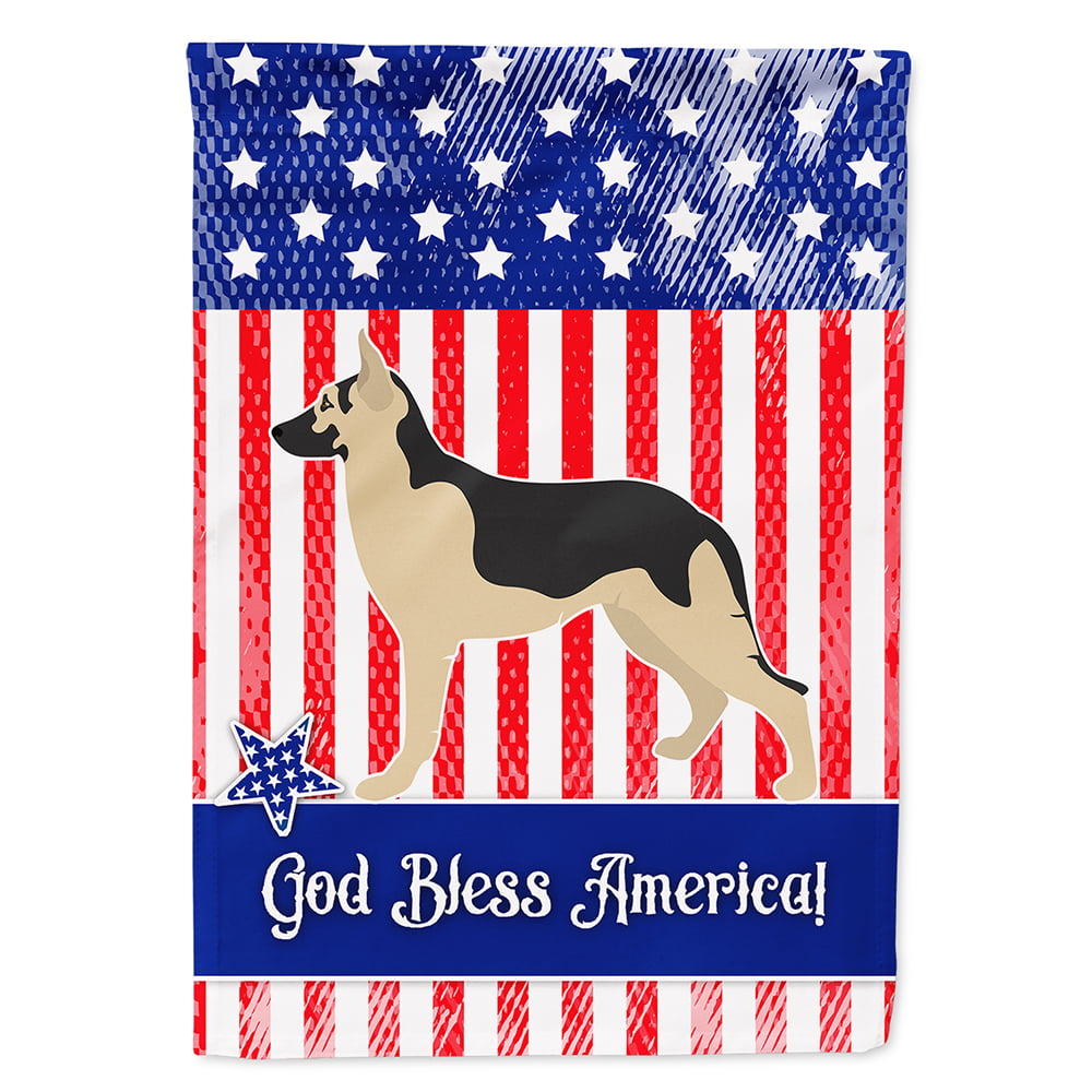 BB8411CHF German Shepherd American Canvas House Flag