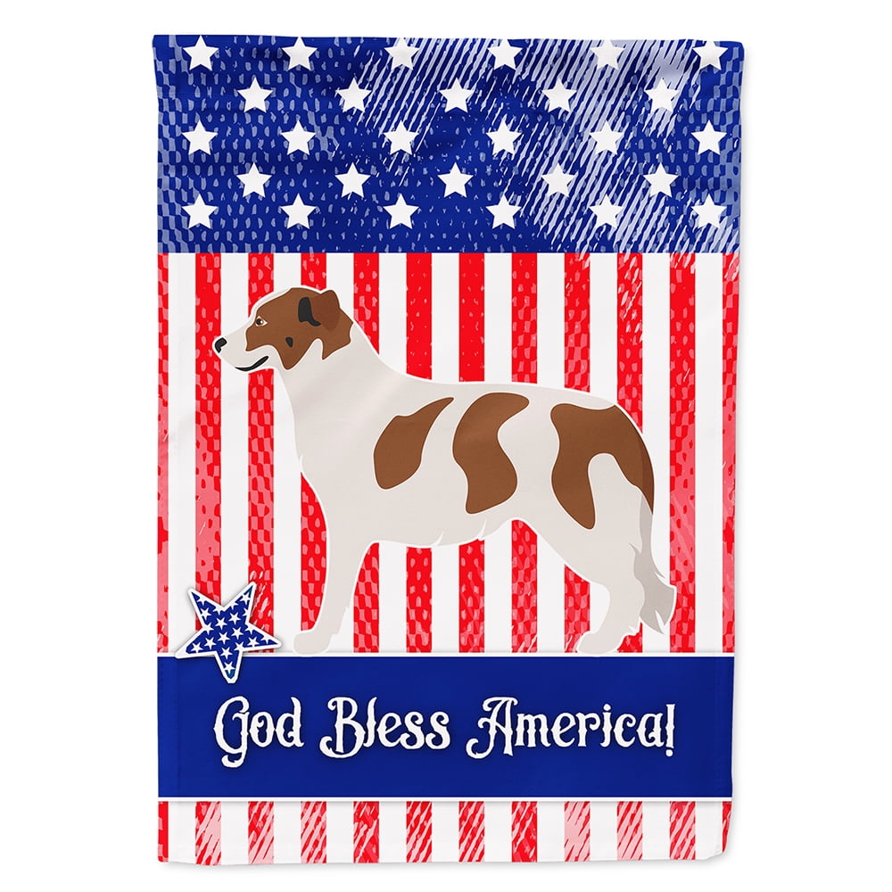 Aidi Atlas Mountain Dog American Canvas House Flag - Multicolor