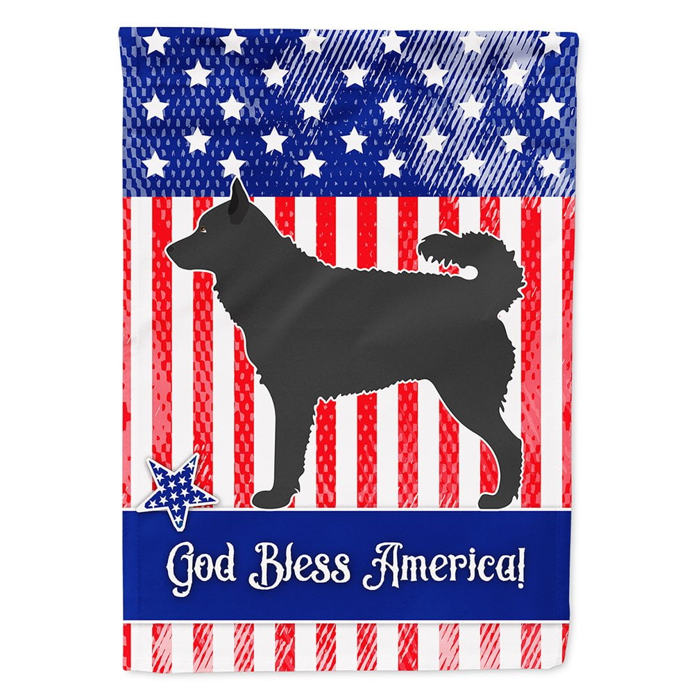 BB8417CHF Mudi American Canvas House Flag