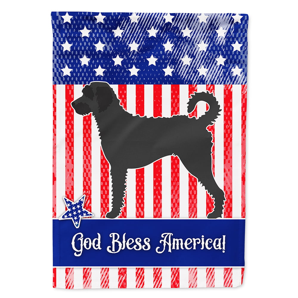 BB8418CHF Labradoodle American Canvas House Flag