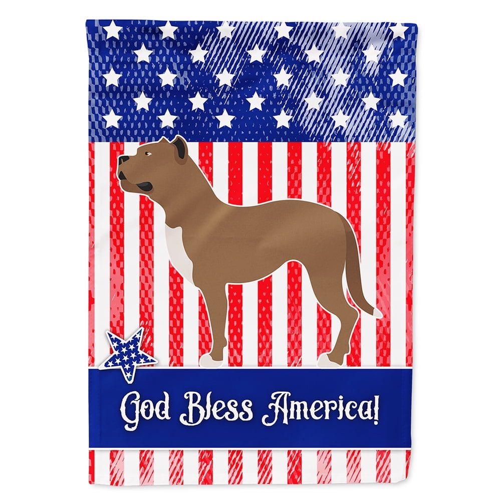 BB8420CHF Perro de Presa Canario American Canvas House Flag