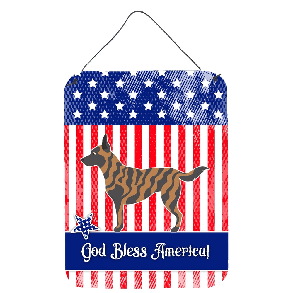 Picture of Carolines Treasures BB8381DS1216 Dutch Shepherd American Wall or Door Hanging Prints