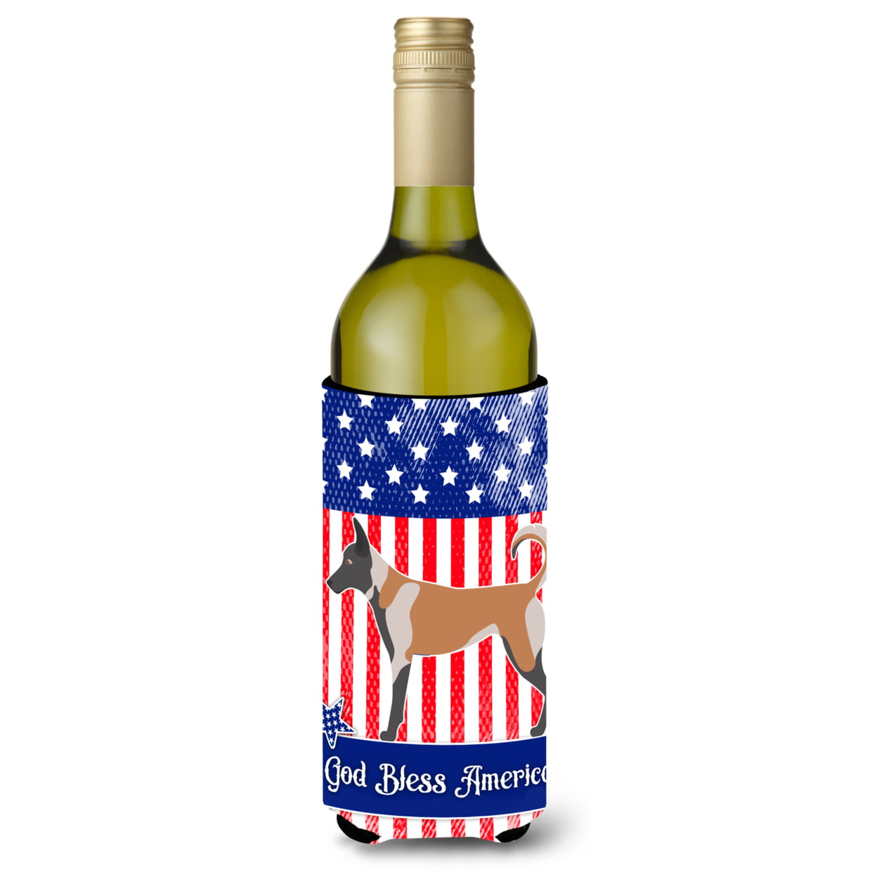 Picture of Carolines Treasures BB8380LITERK Malinois American Wine Bottle Beverge Insulator Hugger