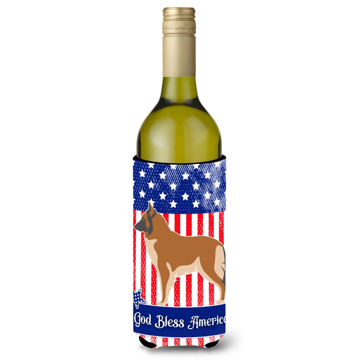 Picture of Carolines Treasures BB8384LITERK Belgian Tervuren American Wine Bottle Beverge Insulator Hugger