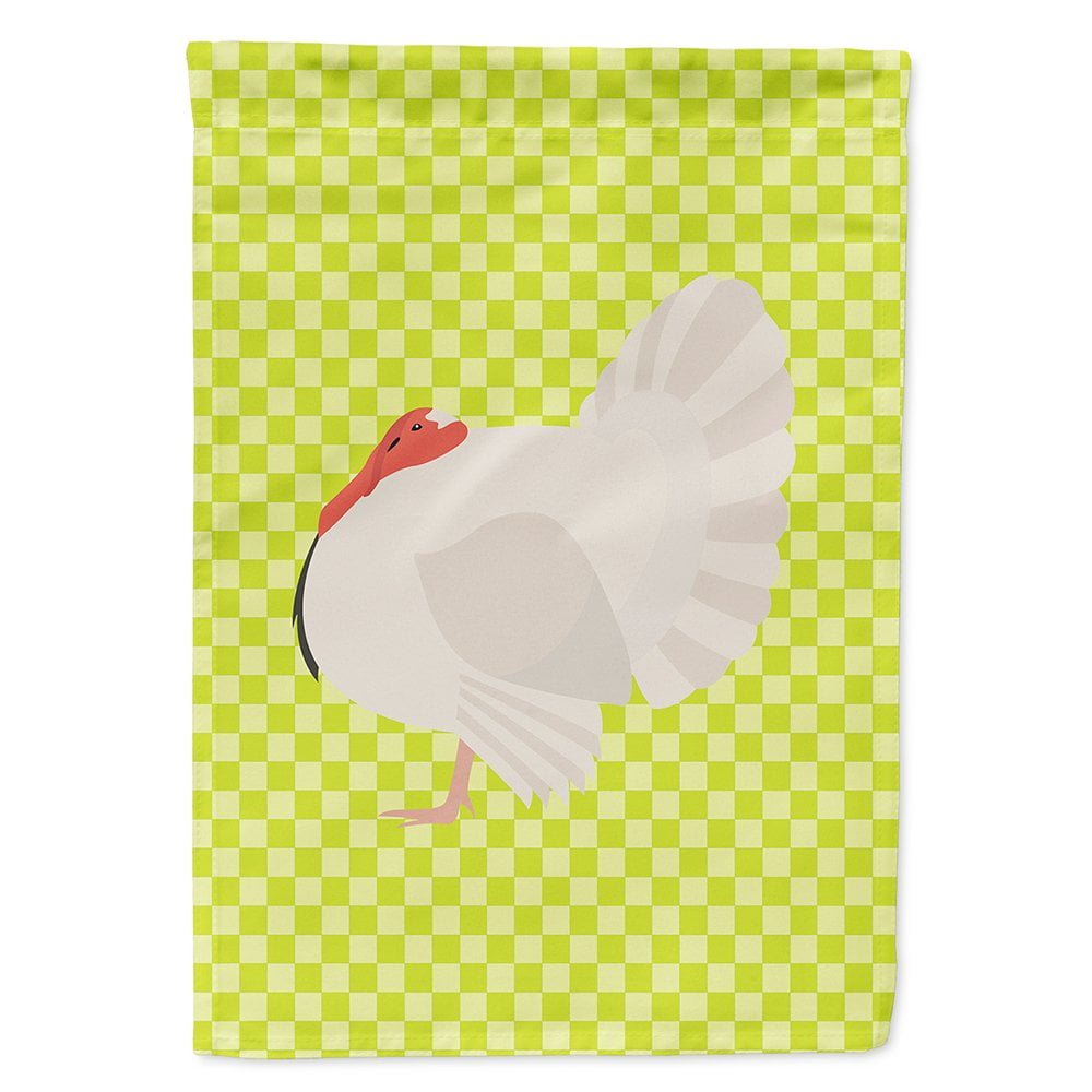 BB7809CHF White Holland Turkey GreenHouse Flag Canvas