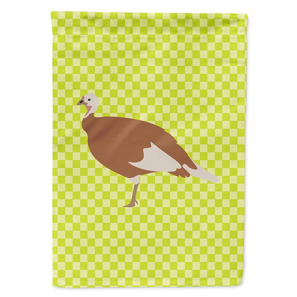 BB7810CHF Jersey Buff Turkey Hen GreenHouse Flag Canvas