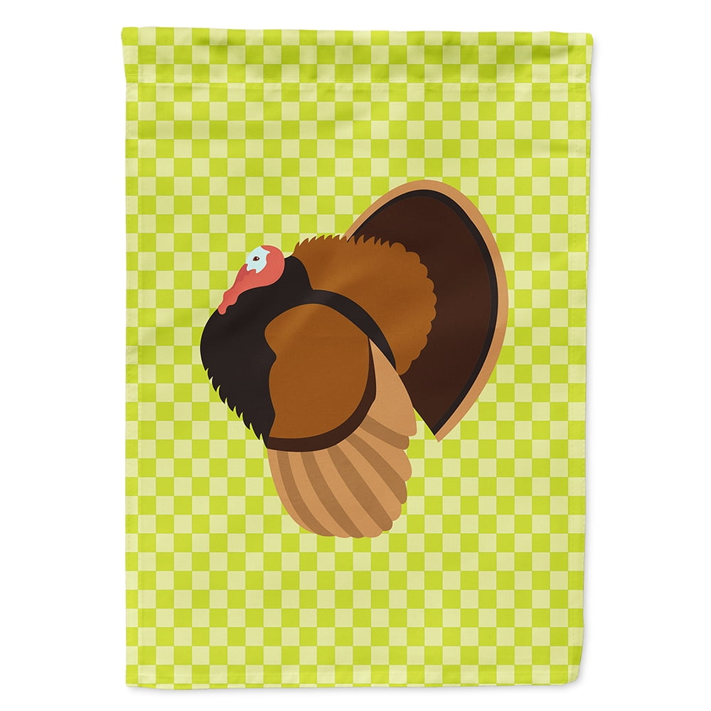 BB7812CHF Bronze Turkey GreenHouse Flag Canvas