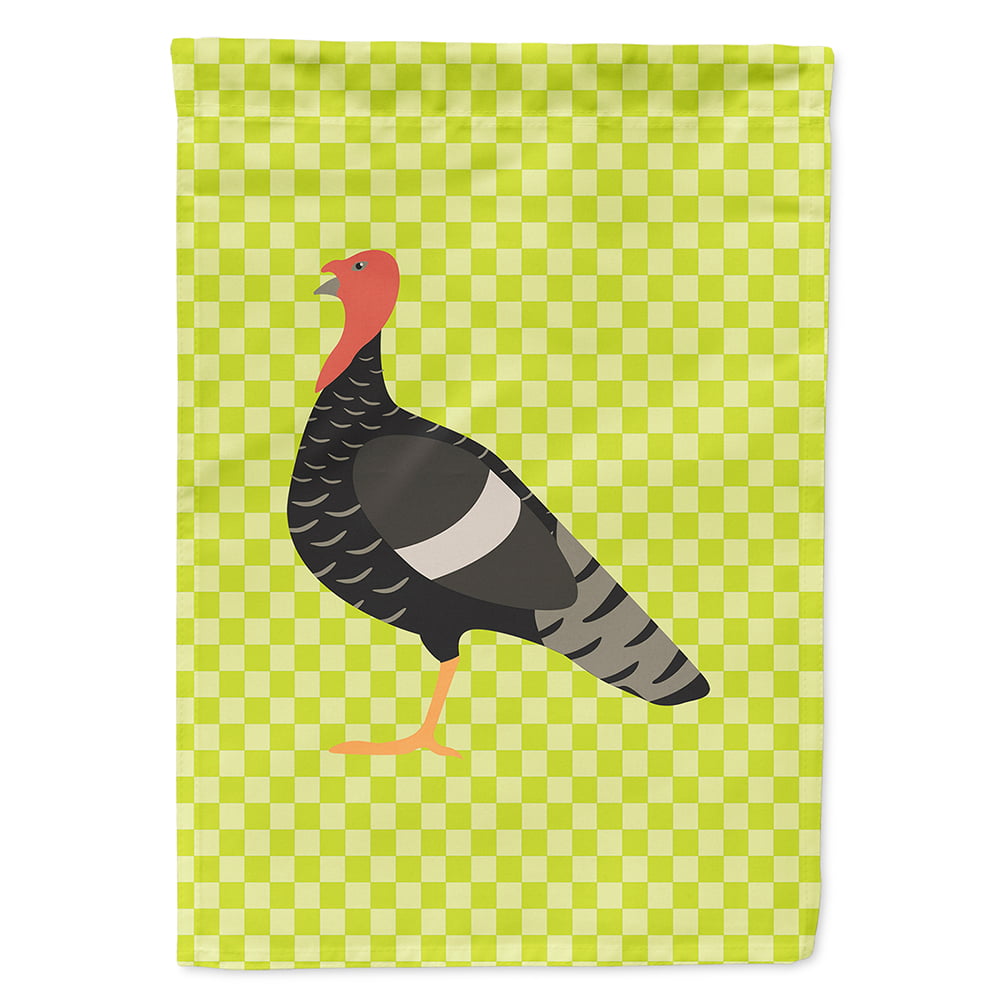 Marragansett Turkey GreenHouse Flag Canvas - Green
