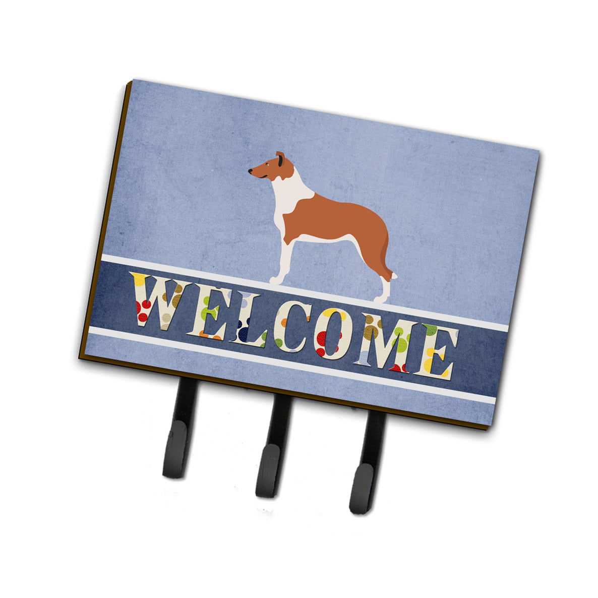 BB8342TH68 Smooth Collie Welcome Leash or Key Holder