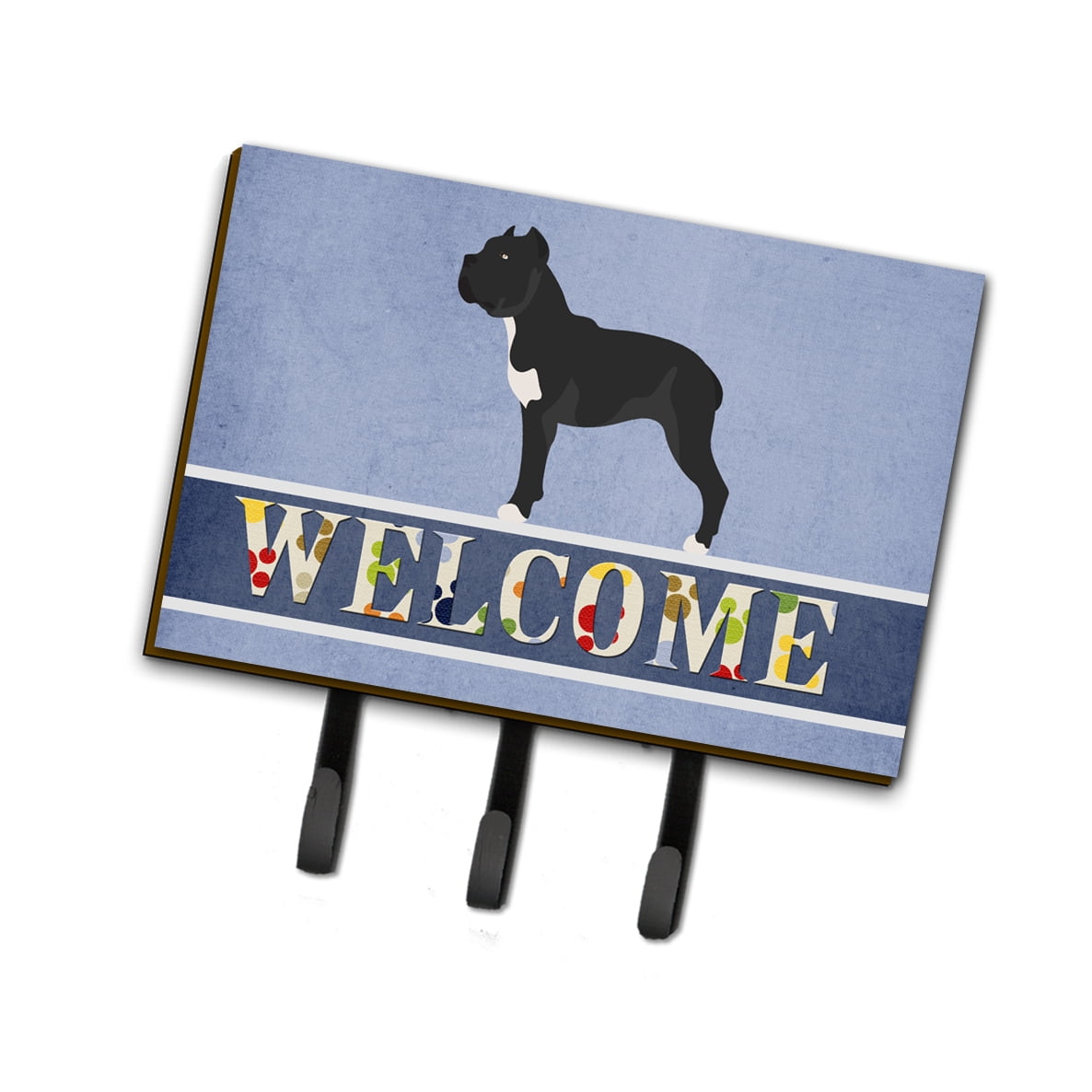 BB8345TH68 Cane Corso Welcome Leash or Key Holder