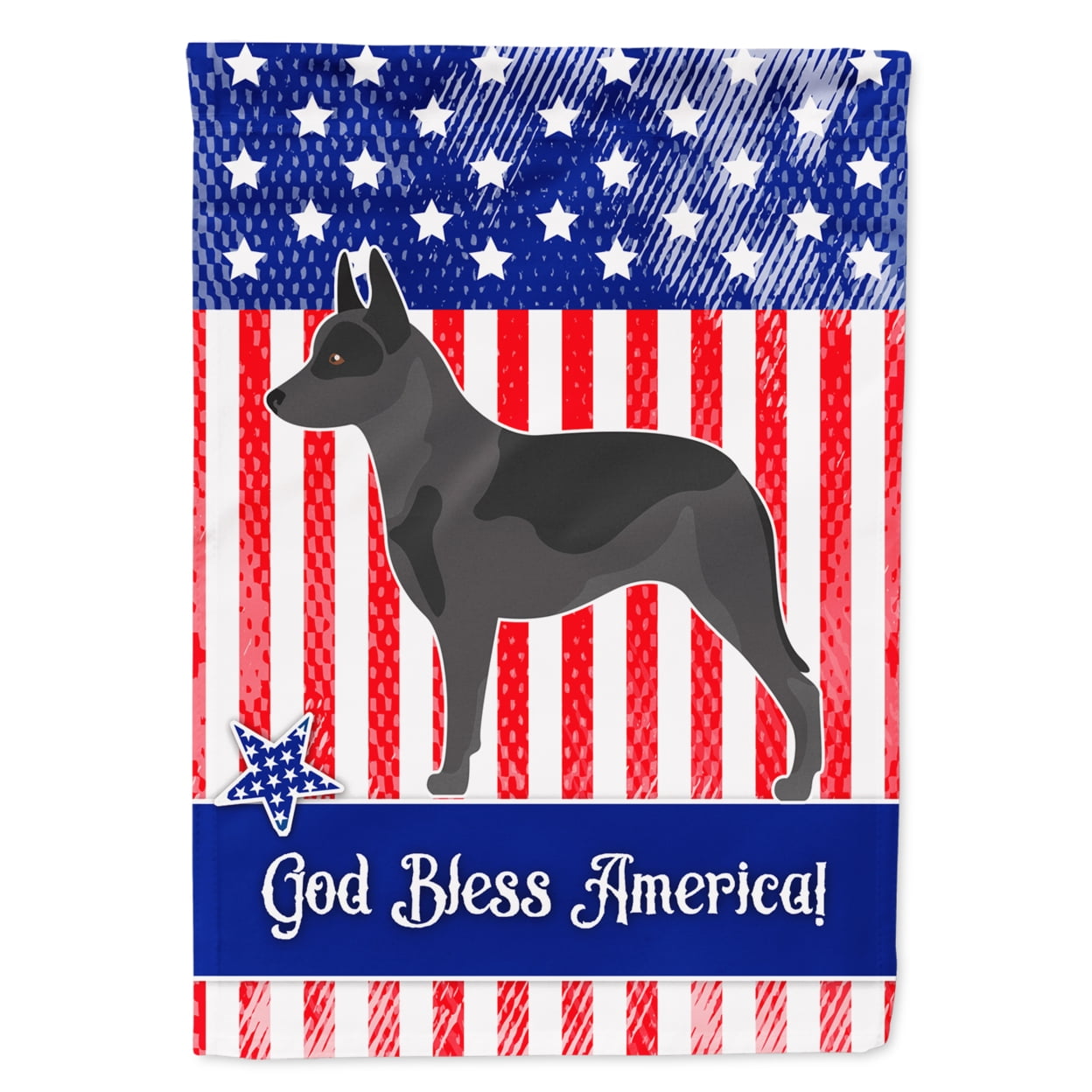 Australian Cattle Dog American Garden Flag
