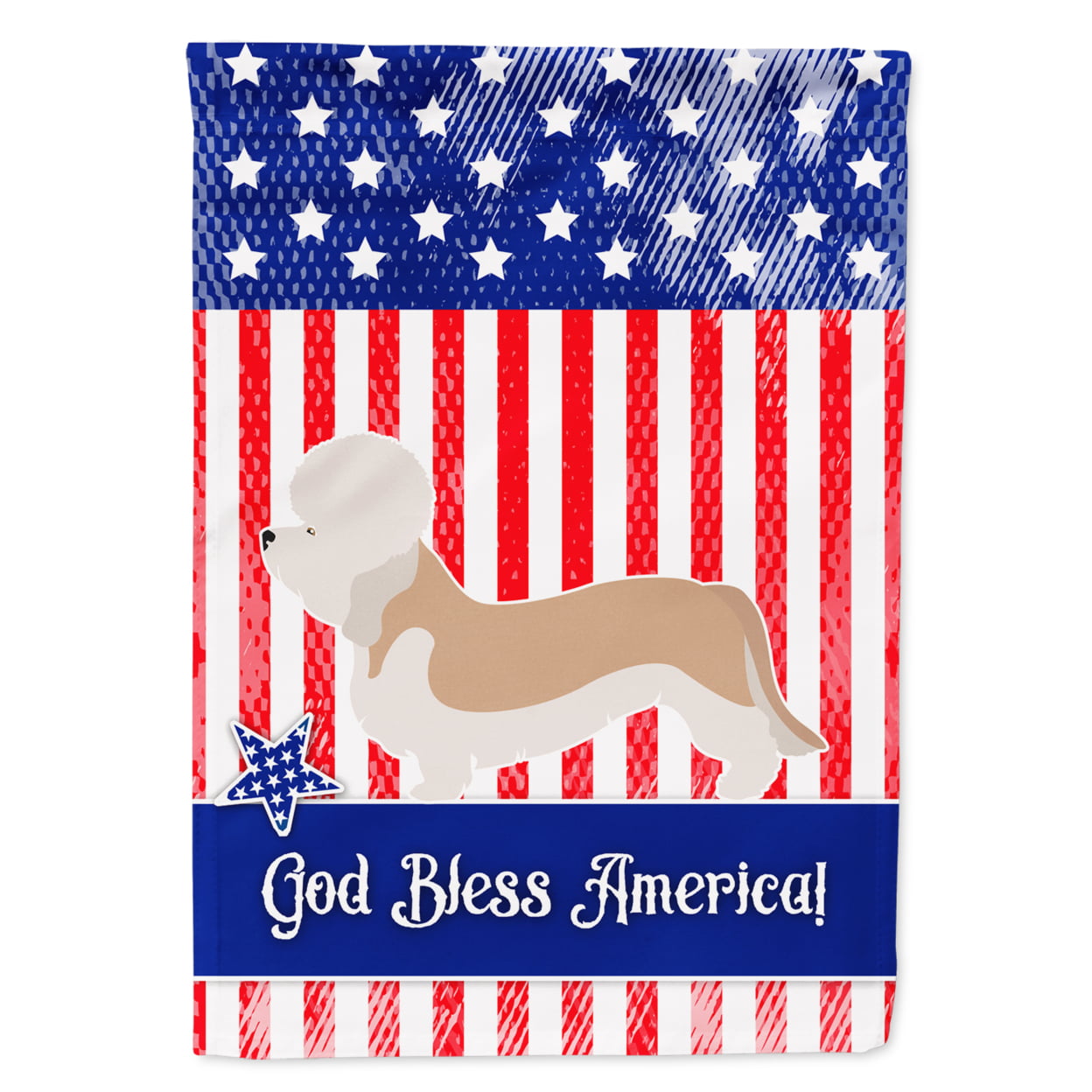 Dandie Dinmont Terrier American Garden Flag