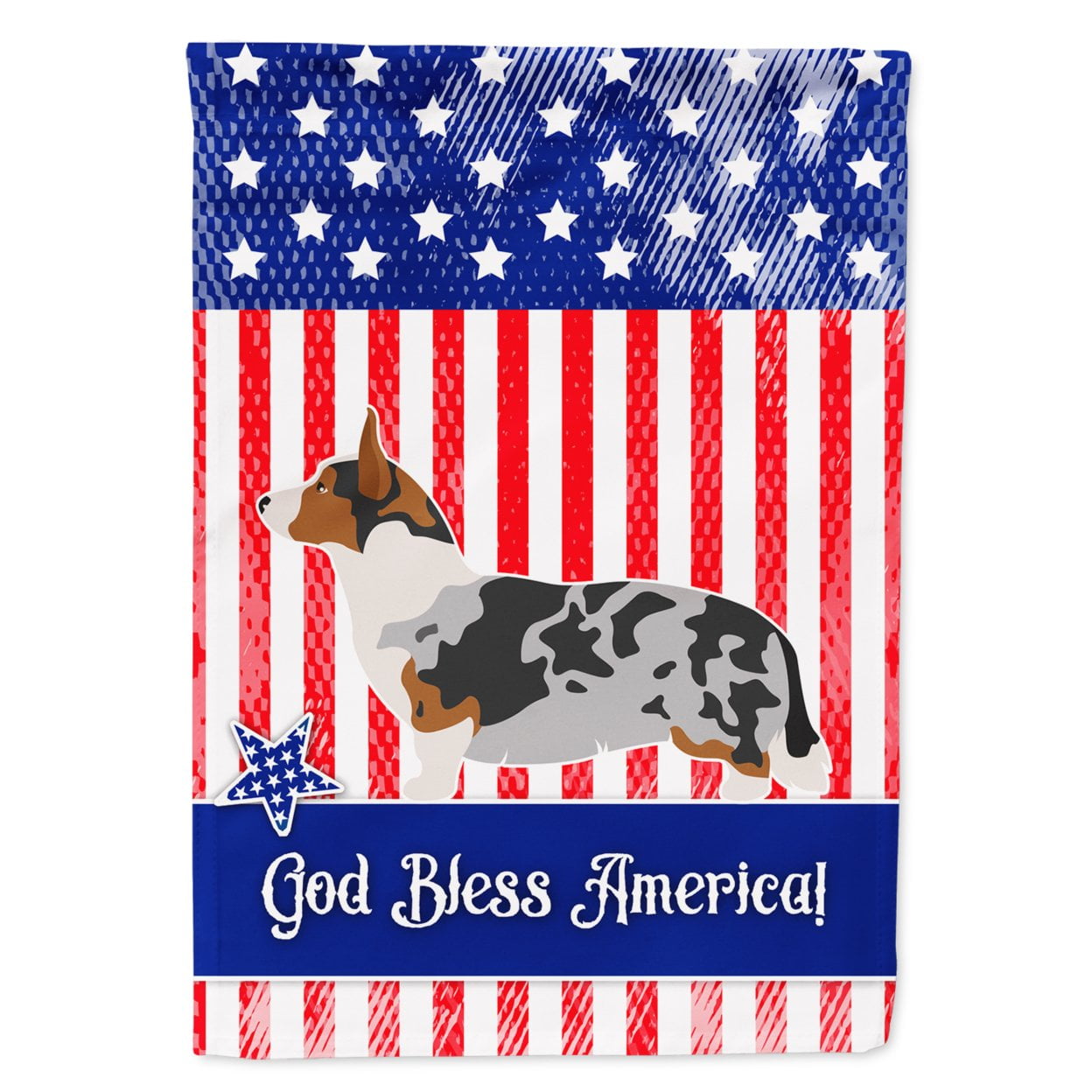 Welsh Corgi Cardigan American Garden Flag