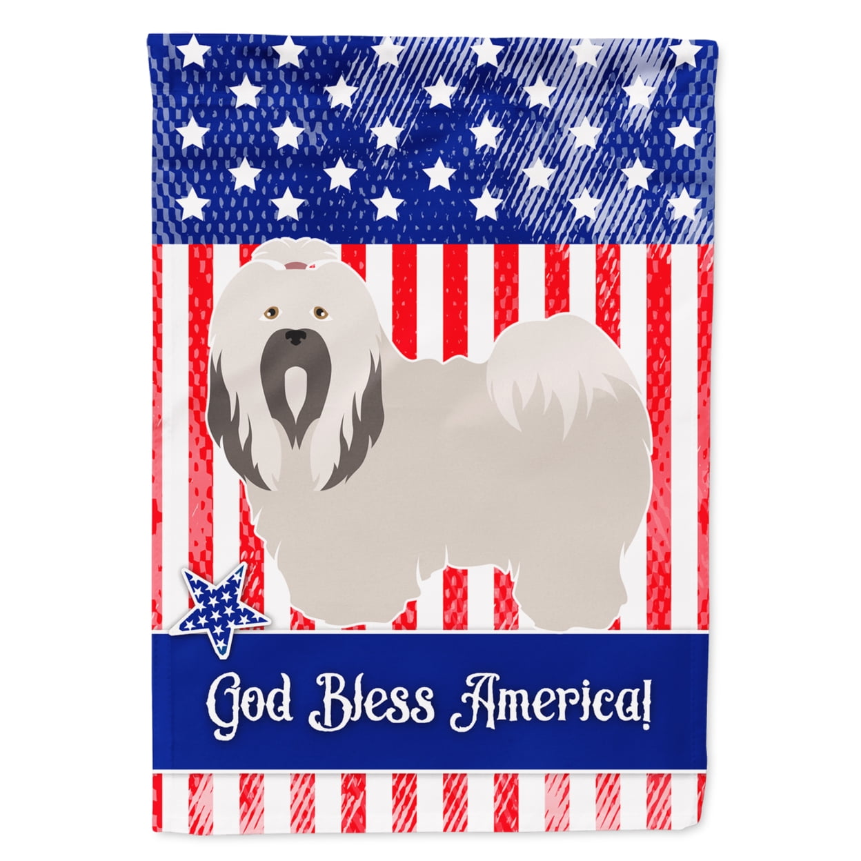 BB8400GF Lhasa Apso American Garden Flag