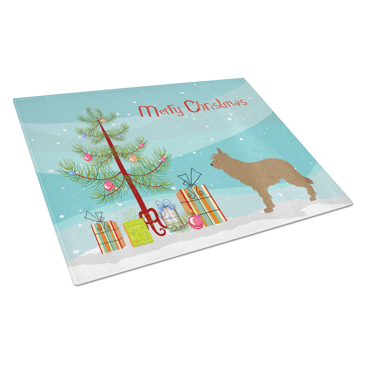 Berger Picard Christmas Glass Cutting Board - Large