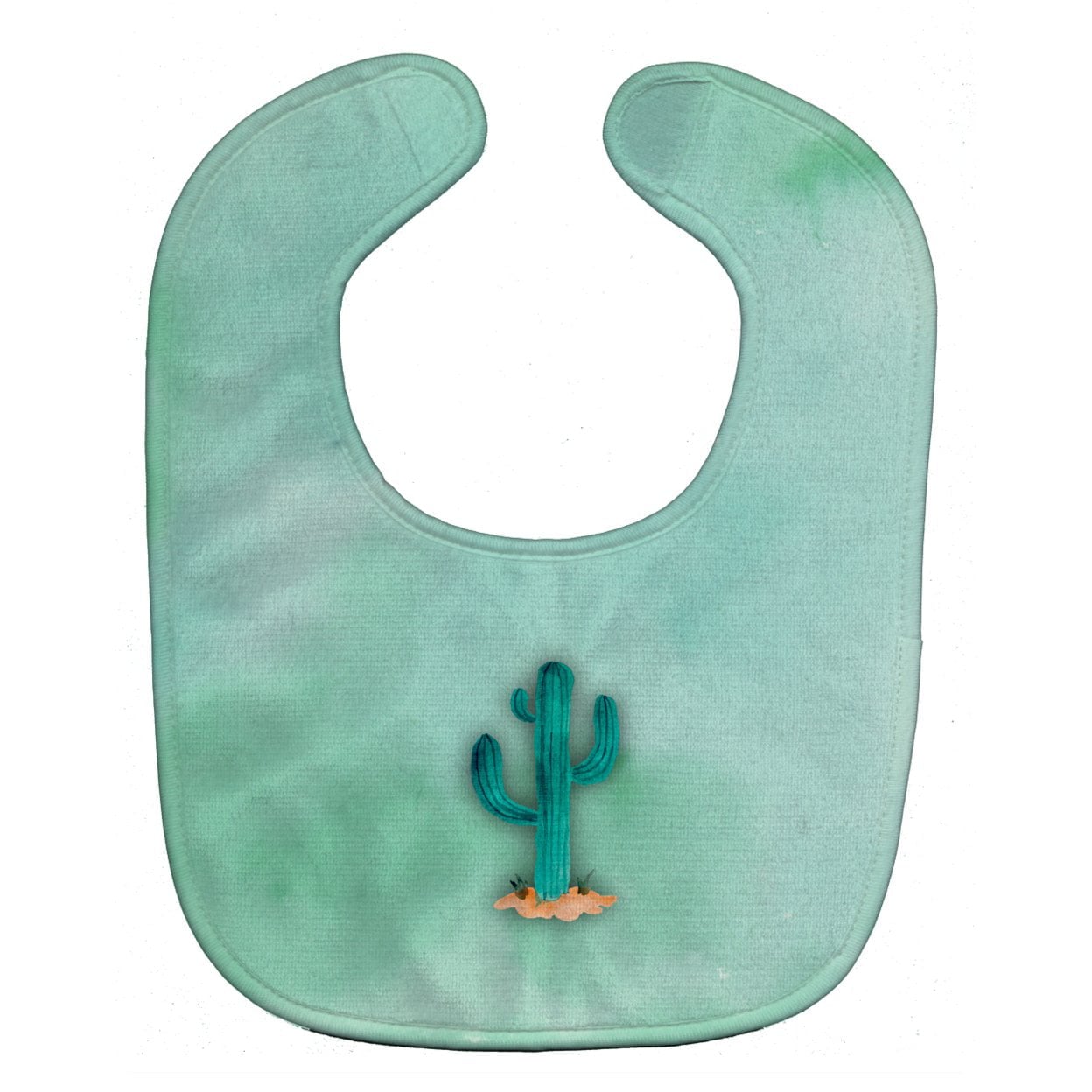 Western Cactus Watercolor Baby Bib