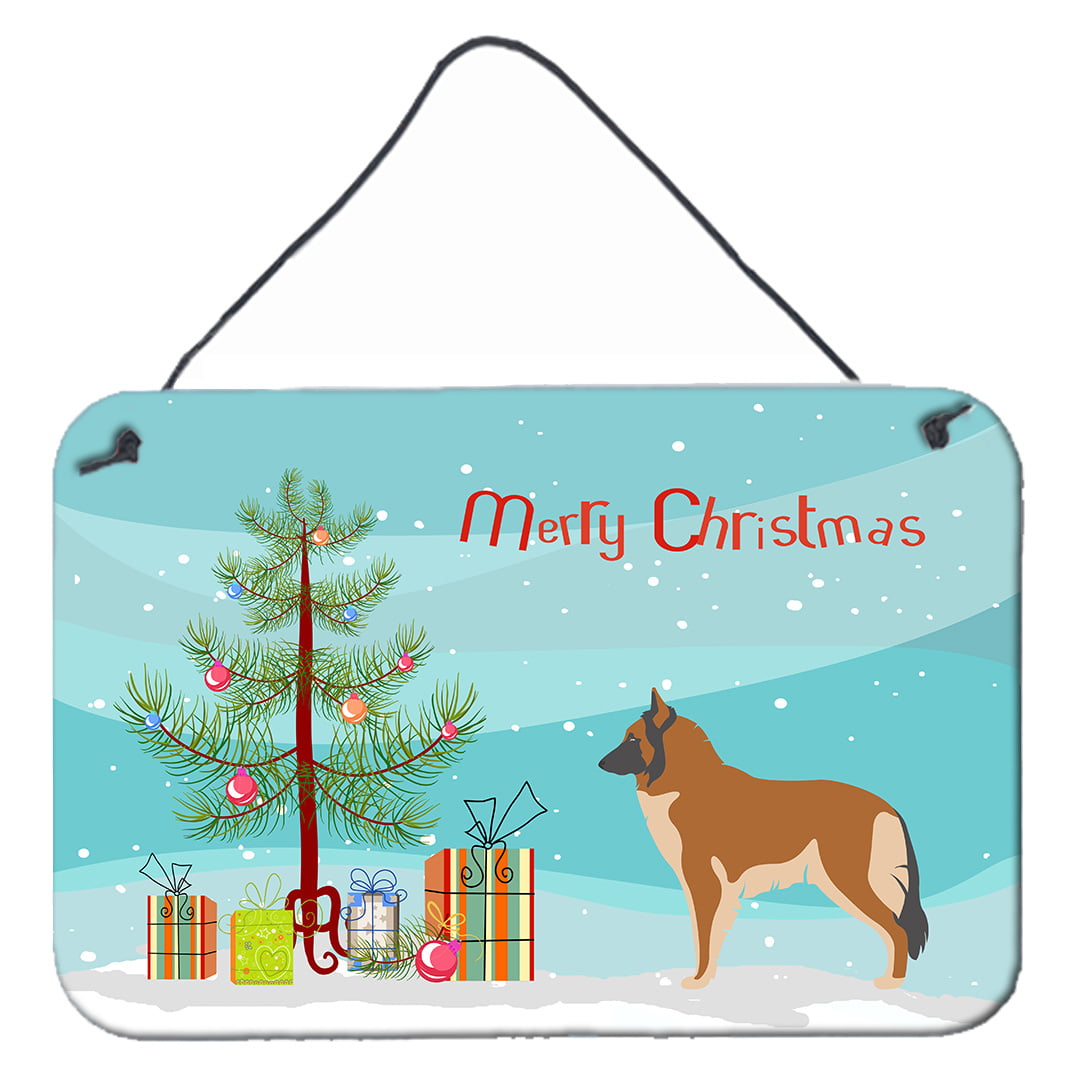 Belgian Tervuren Christmas Wall or Door Hanging Prints - Multicolor