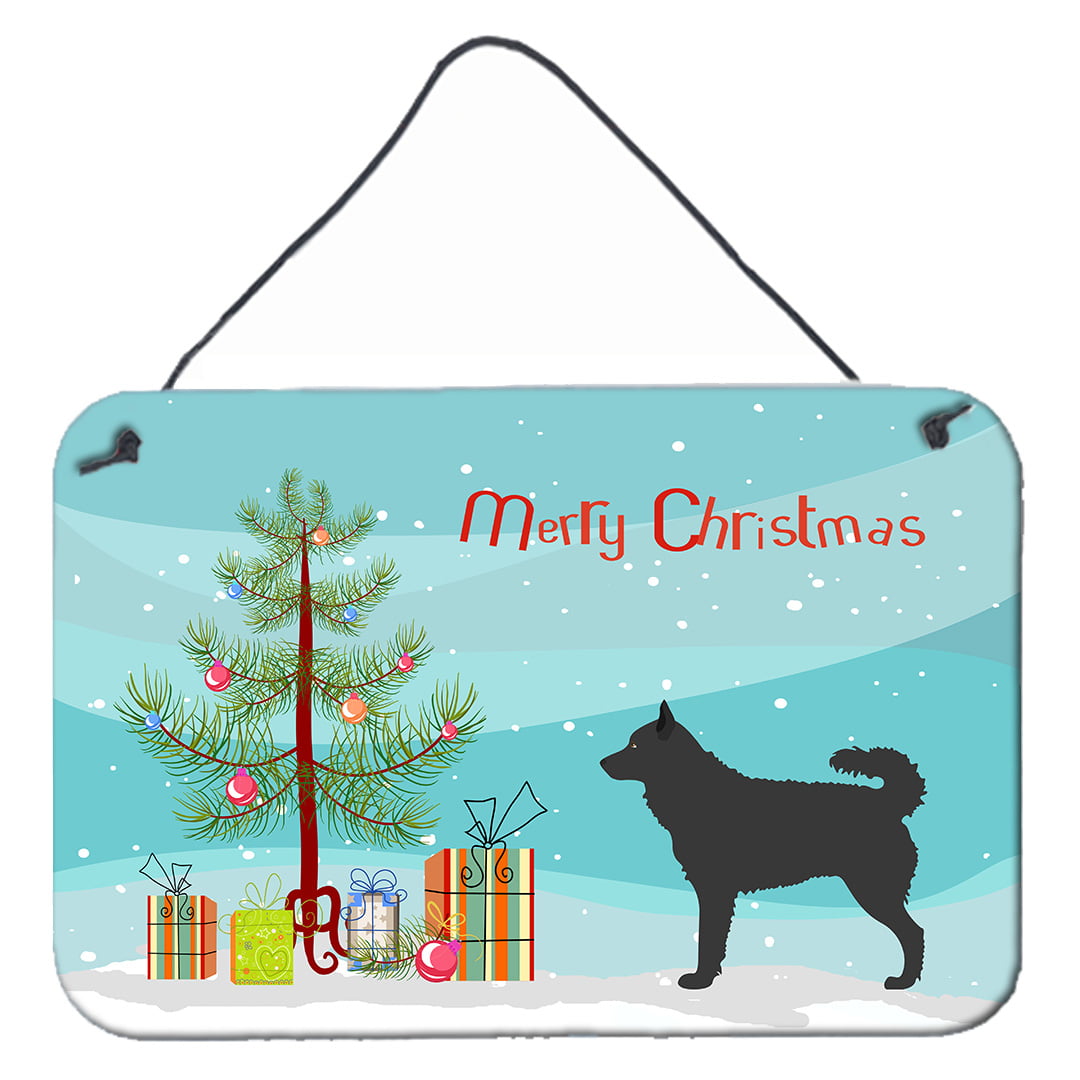 Mudi Christmas Wall or Door Hanging Prints